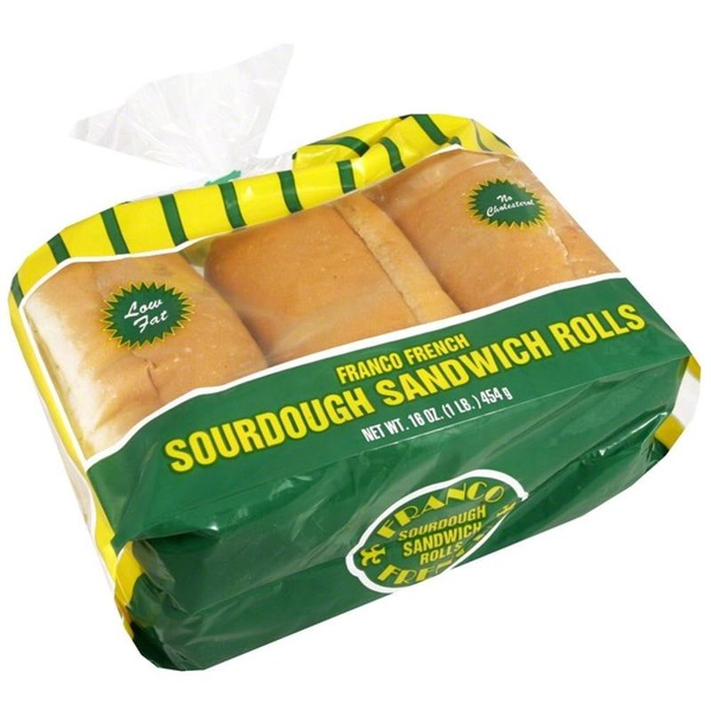 Franco Baking Company Sourdough Sandwich Rolls