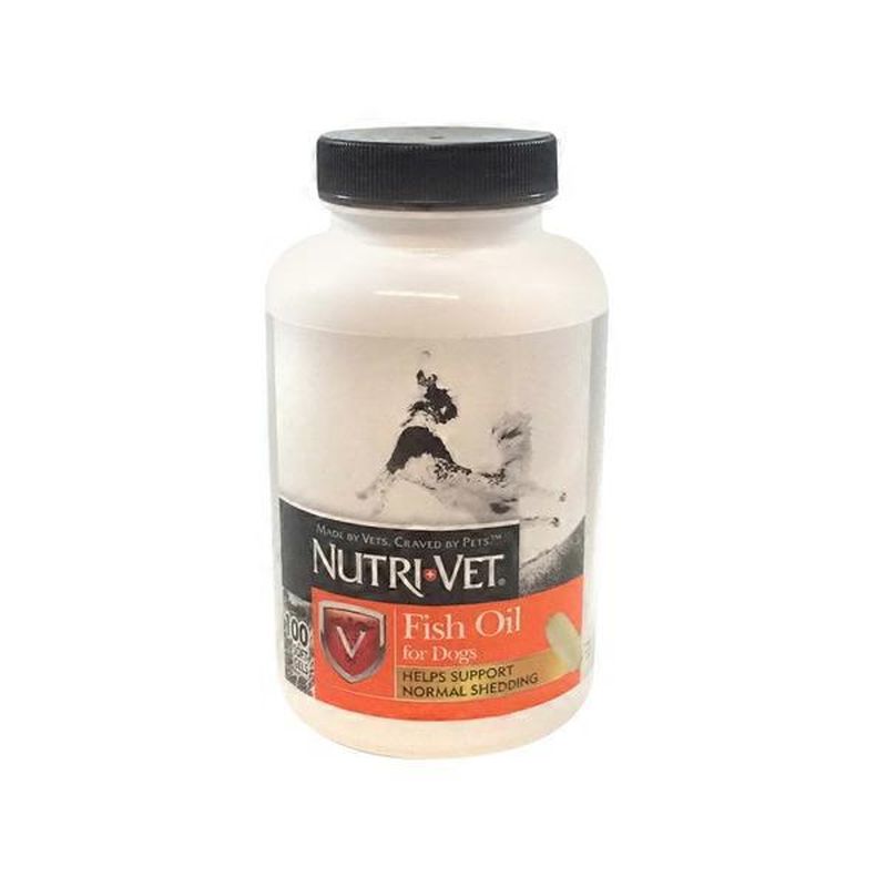 NutriVet Fish Oil Soft Gels For Dogs (100 ct) Instacart