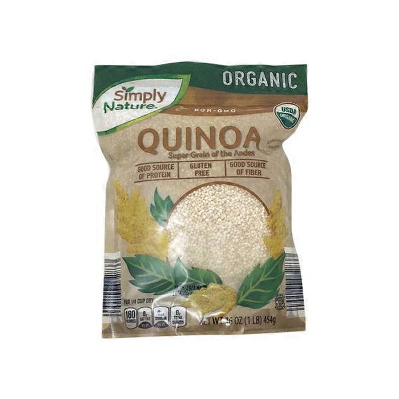 Simply Nature ORGANIC QUINOA Super Grain of the Andes (16 oz) Instacart