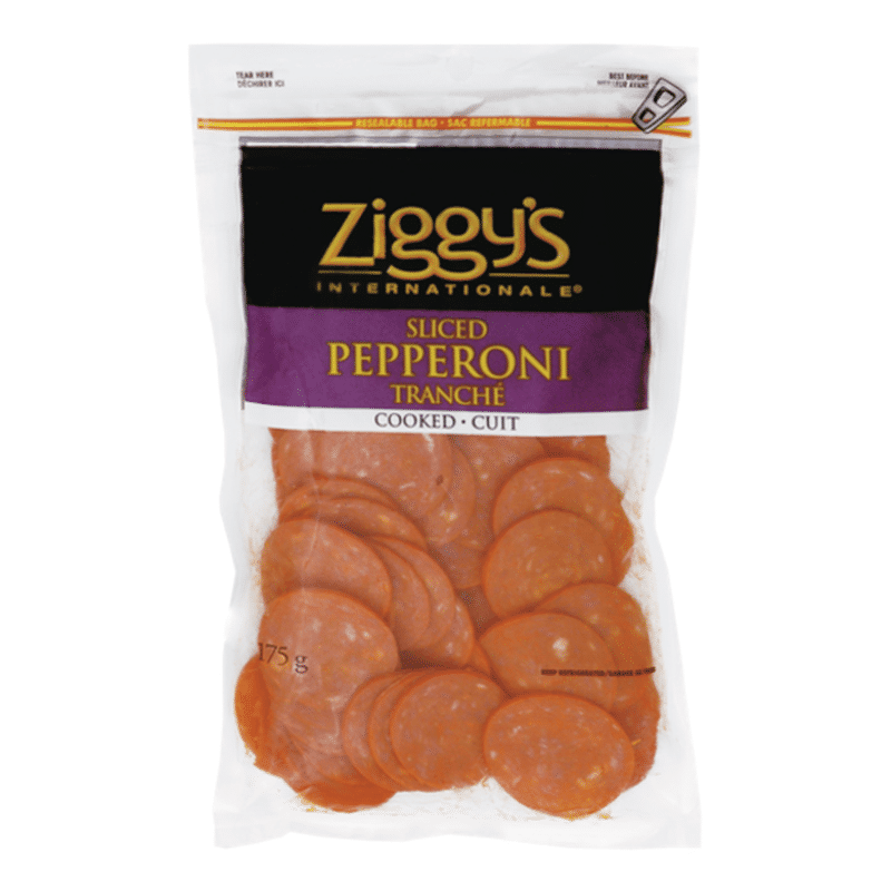 Ziggys Sliced Pepperoni Prepack