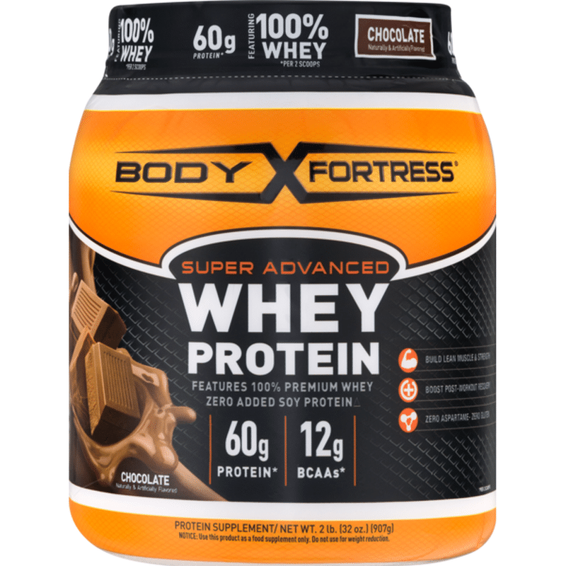 Body Fortress Super Advanced Whey Protein Supplement (2 lb) Instacart