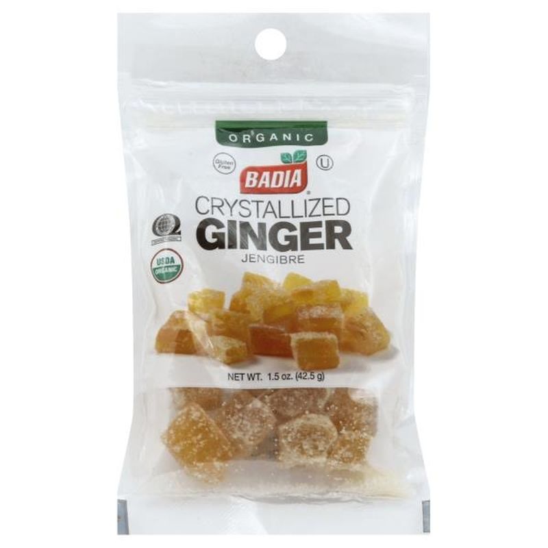 Badia Organic Crystallized Ginger (1.5 oz) from Publix Instacart