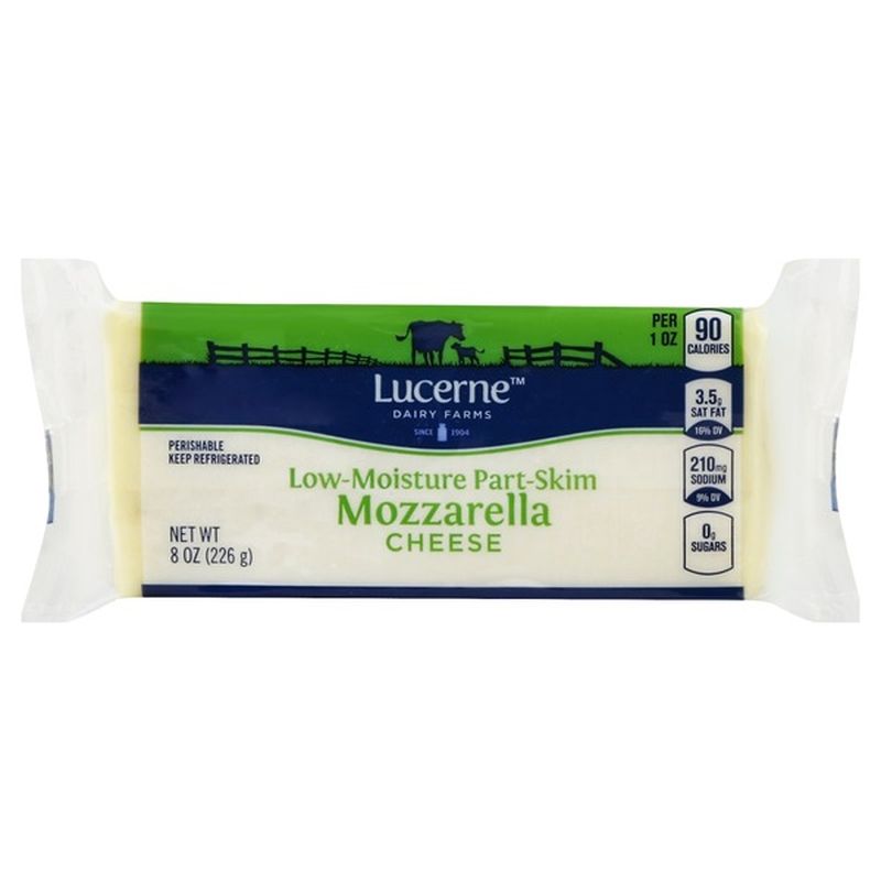 Lucerne Cheese, Mozzarella (8 oz) Instacart
