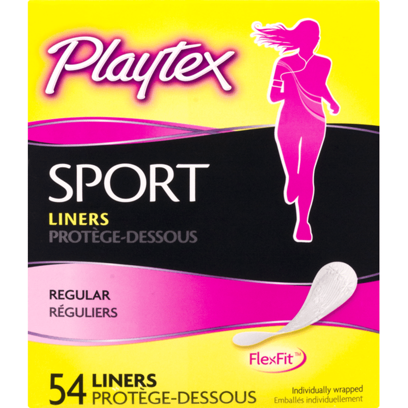 Playtex Sport Liners Regular (54 ct) from CVS Pharmacy