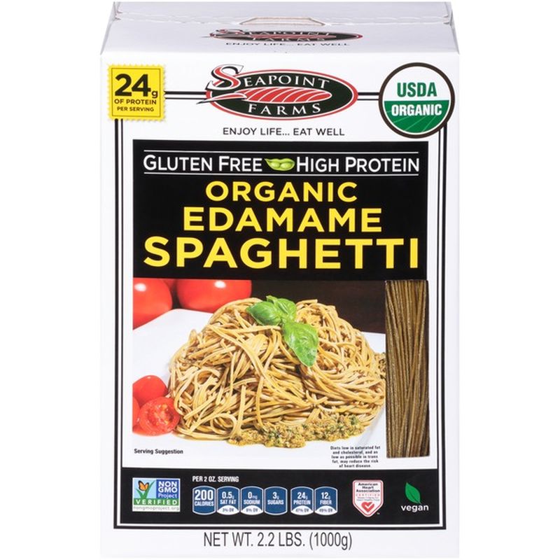 Seapoint Farms Organic Edamame Seapoint Farms Organic Edamame Spaghetti