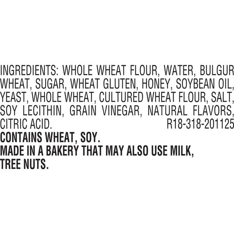 Brownberry/Arnold/Oroweat Whole Grains 100% Whole Wheat Bread