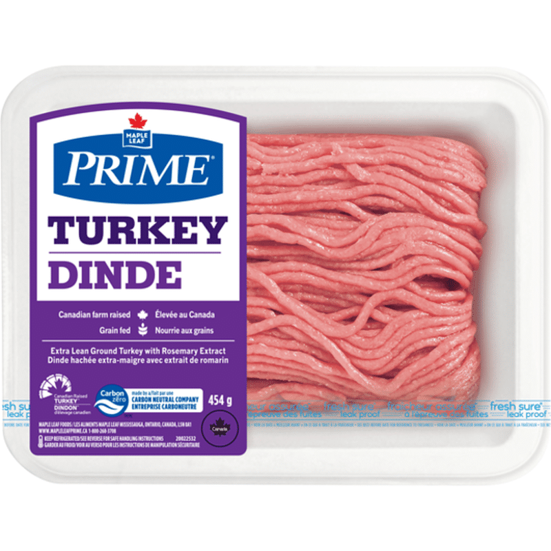 Maple Leaf Prime Extra Lean Ground Turkey