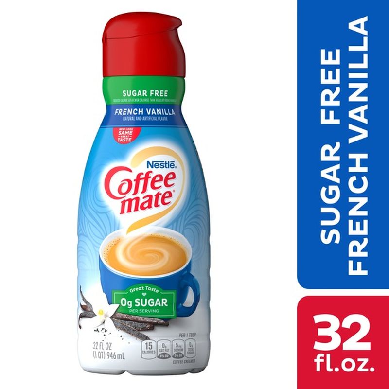 coffee mate french vanilla nutrition