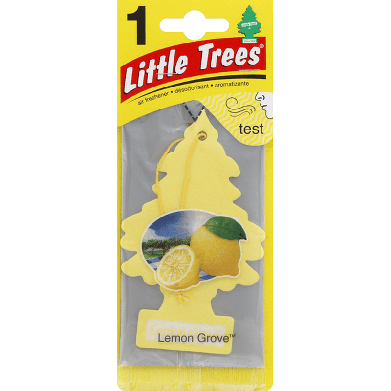 Little Trees Air Freshener, Lemon Grove (1 each) Instacart