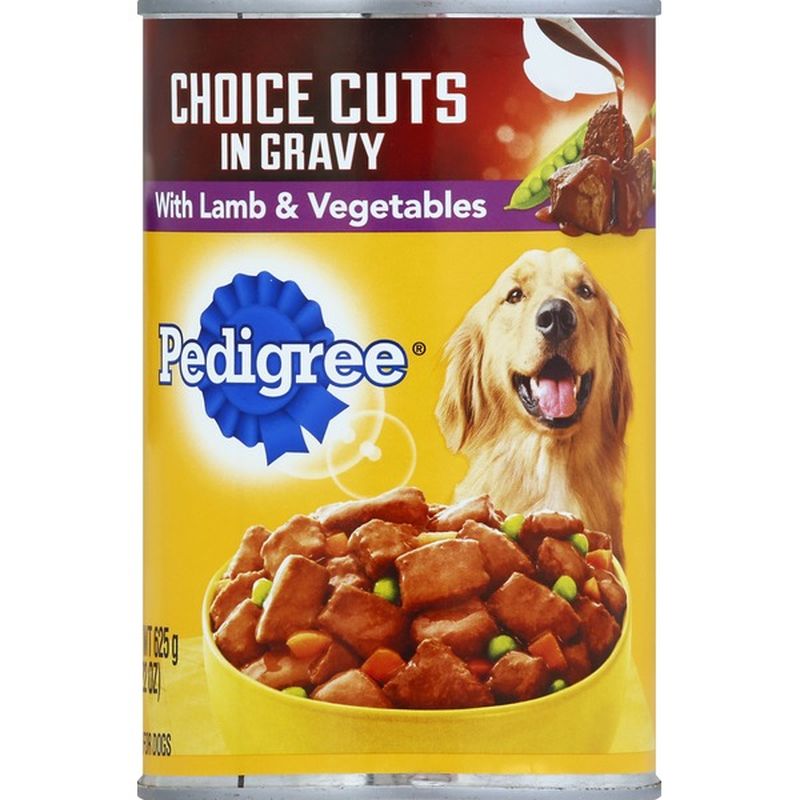 Pedigree Choice Cuts In Gravy Lamb & Vegetable Wet Dog Food (22 oz) Delivery or Pickup Near Me
