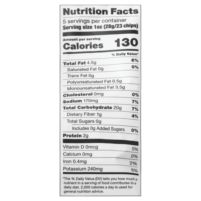 popchips Popped Chip Snack, Potato, Sea Salt (5 oz) from Gourmet Garage