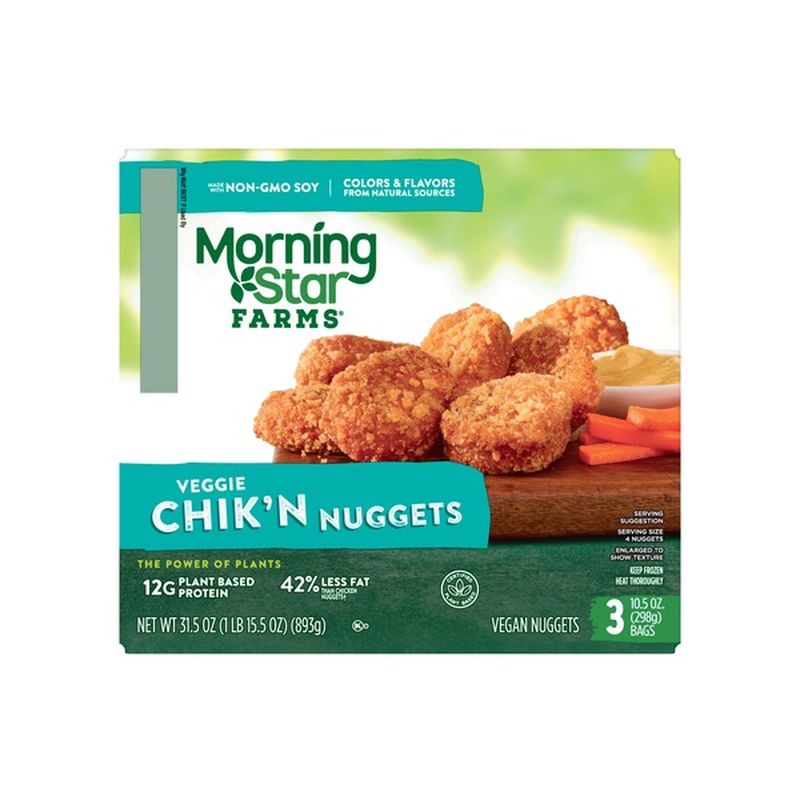 Morning Star Farms Veggie Classics Nuggets Original (31.5 oz) from BJ's ...