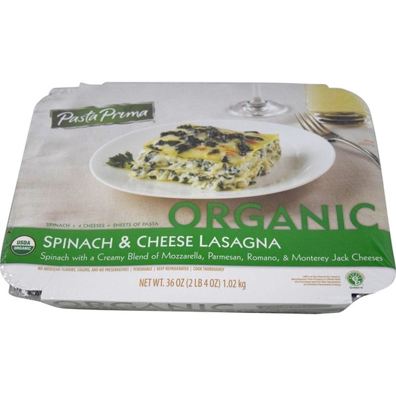 Pasta Prima Spinach And Cheese Lasagna
