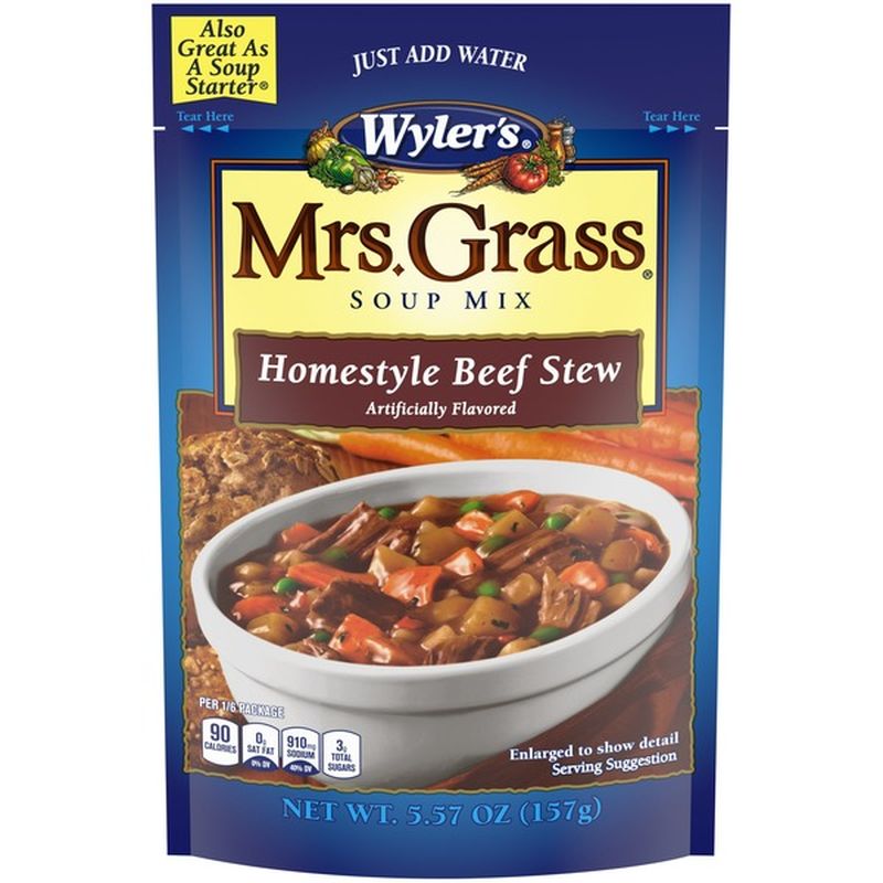 Mrs Grass Mrs. Grass HomeStyle Beef Stew Hearty Mix (5.57 oz) Instacart
