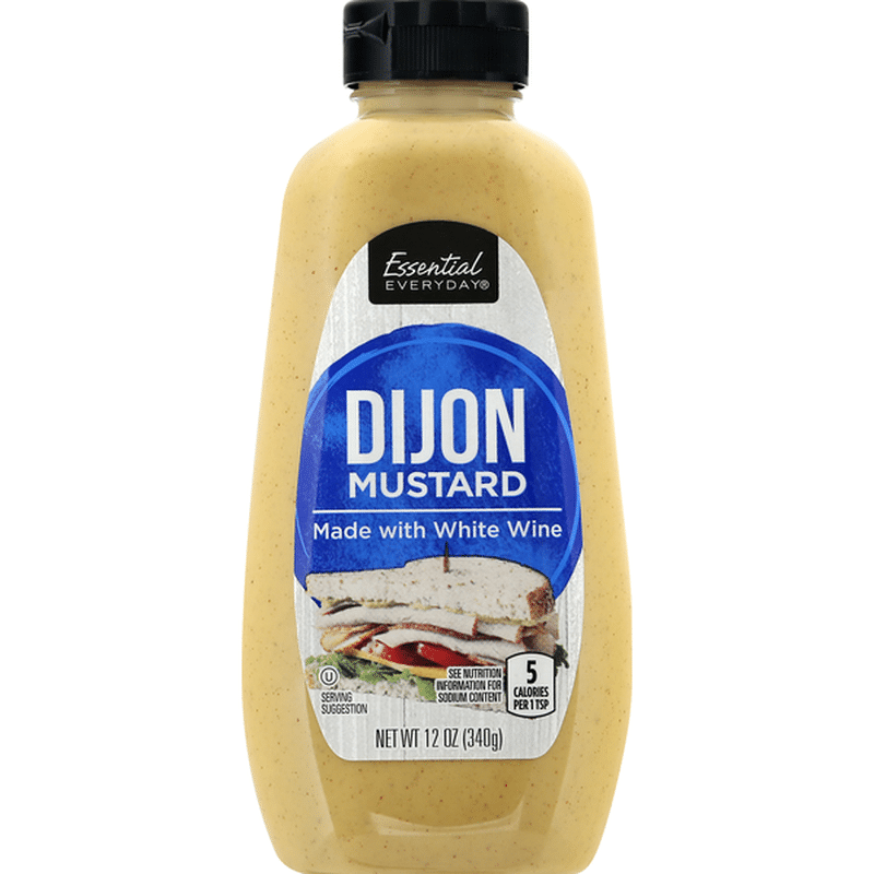 Essential Everyday Mustard, Dijon (12 oz) Instacart