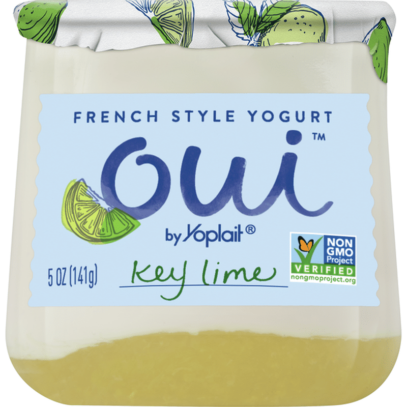 Oui Yogurt, Key Lime, French Style (5 oz) Instacart