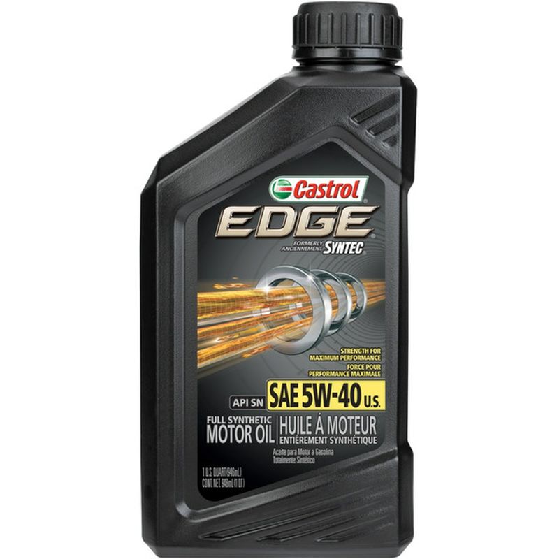 Edge SAE 5 W-40 Full Synthetic Motor Oil