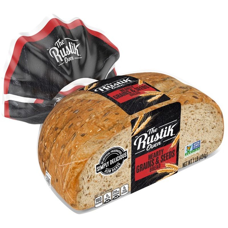 The Rustik Oven Hearty Grains & Seeds Artisan Bread (16 oz) Instacart