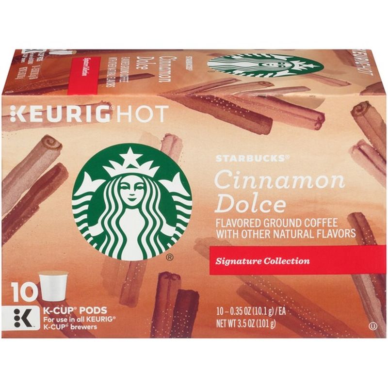 Starbucks Flavored KCup Coffee Pods — Cinnamon Dolce for Keurig