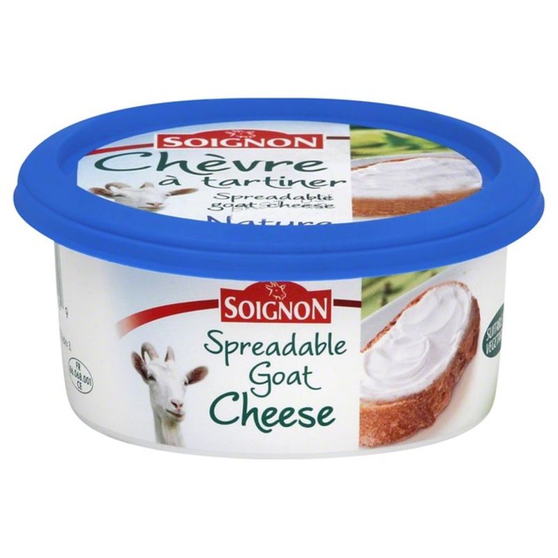 Soignon Cheese, Goat, Spreadable (5.3 oz) Instacart