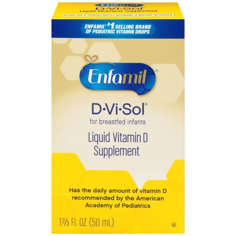 Enfamil D•Vi•Sol Liquid Vitamin D Supplement (1.67 fl oz) Instacart