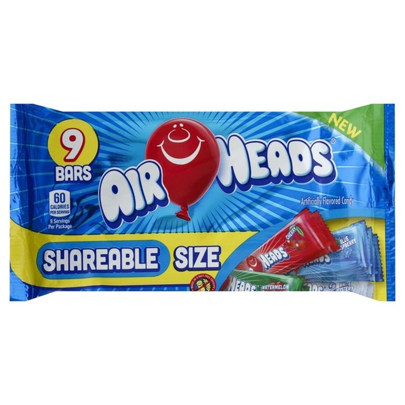 Airheads Candy, Shareable Size (9 each) - Instacart