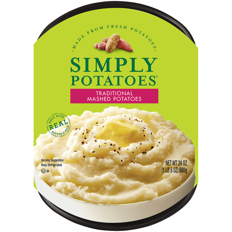 Simply Potatoes Traditional Mashed Potatoes (24 oz) Delivery or Pickup
