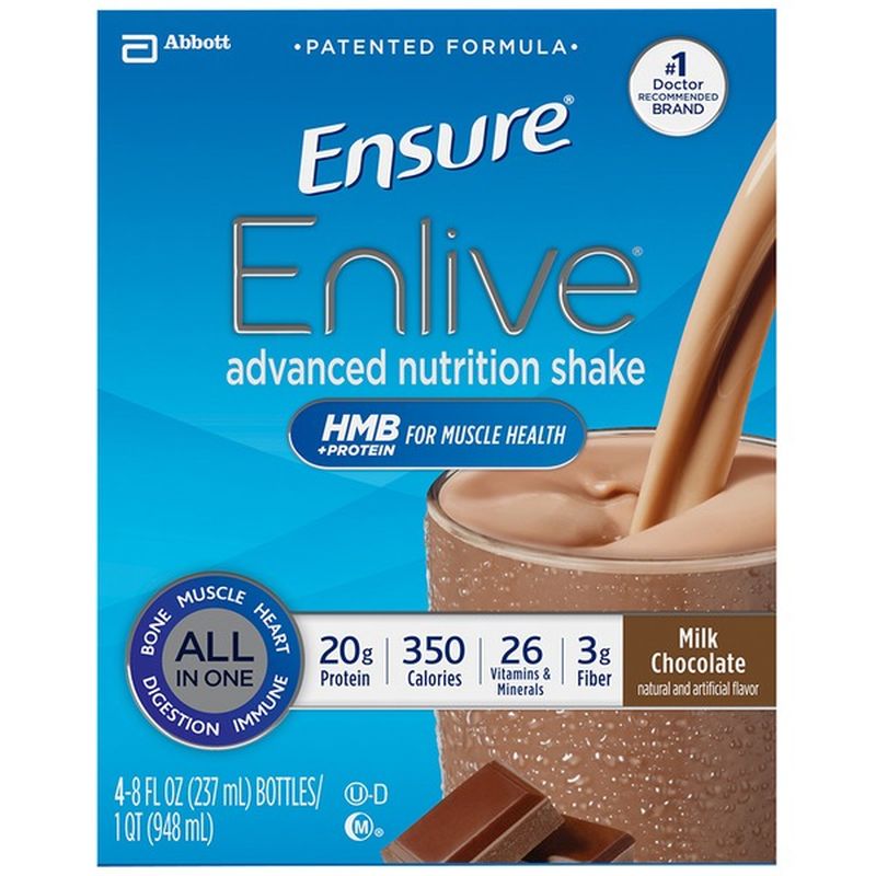 Ensure Enlive Advanced Milk Chocolate Ensure Enlive Milk Chocolate