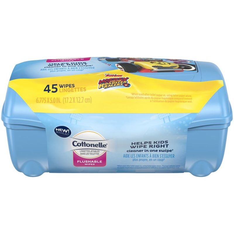 PullupsCottonelle Flushable Wipes for Kids (45 each) Instacart
