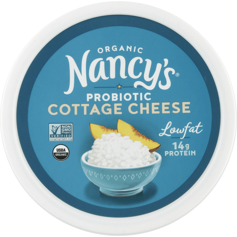 Nancy's Cottage Cheese, 2 Milkfat Min, Lowfat, Organic (16 oz) Instacart