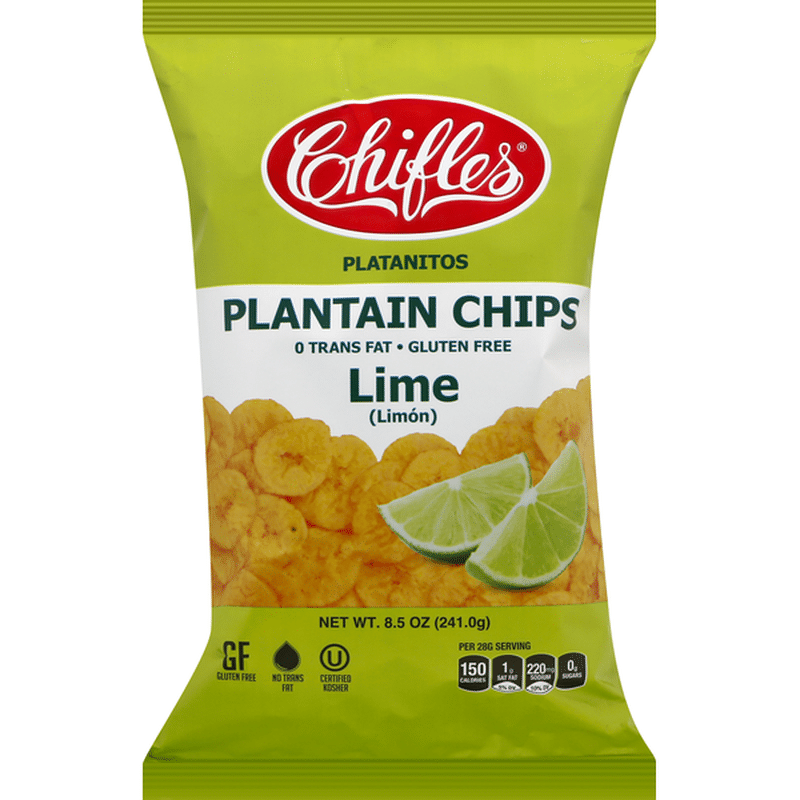 Chifles Plantain Chips, Lime (8.5 oz) Instacart