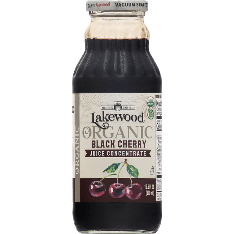 Lakewood Juice Concentrate, Organic, Black Cherry (12.5 oz) Instacart