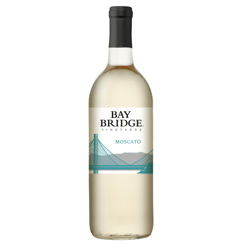 Bay Bridge Moscato White Wine (750 ml) - Instacart