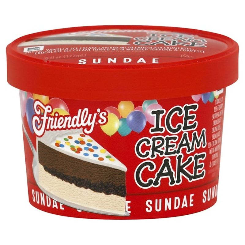 Friendly's Sundae, Ice Cream Cake