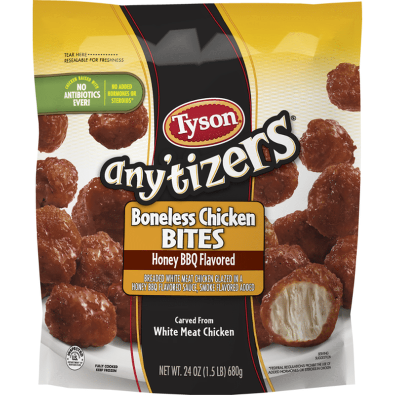 Tyson Honey BBQ Boneless Chicken Bites (25.5 oz) from Wegmans - Instacart