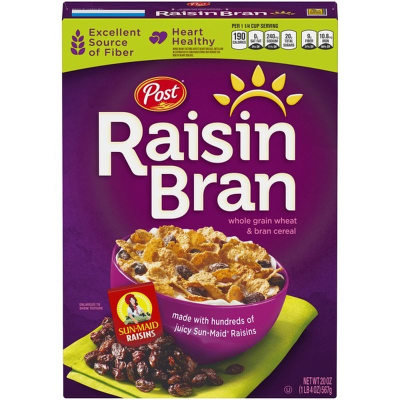 Post Raisin Bran (20 oz) - Instacart