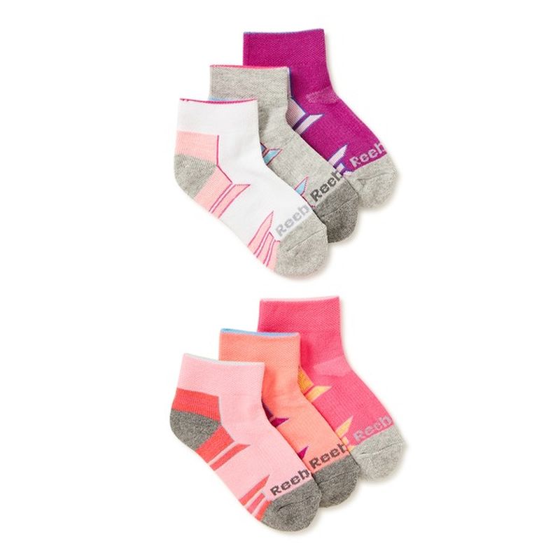 Reebok Girls Pros Series Low Cut Socks (6 ct) - Instacart