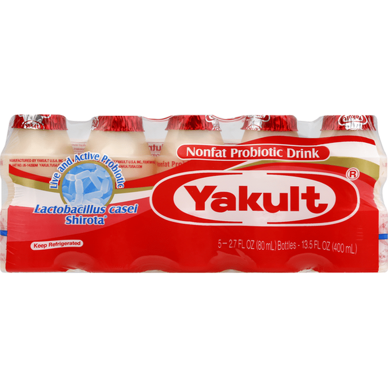 Yakult Nonfat Probiotic Drinks (2.7 Fl Oz) From Bristol Farms - Instacart