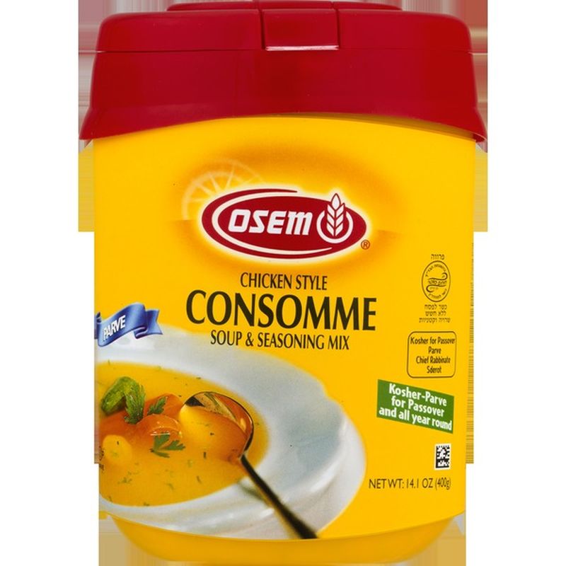 Osem Chicken Style Consomme Soup & Seasoning Mix (14.1 oz) from Stop & Shop Instacart