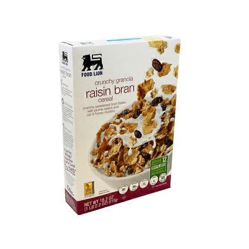 Food Lion Crunchy Granola Raisin Bran (18.2 oz) Instacart