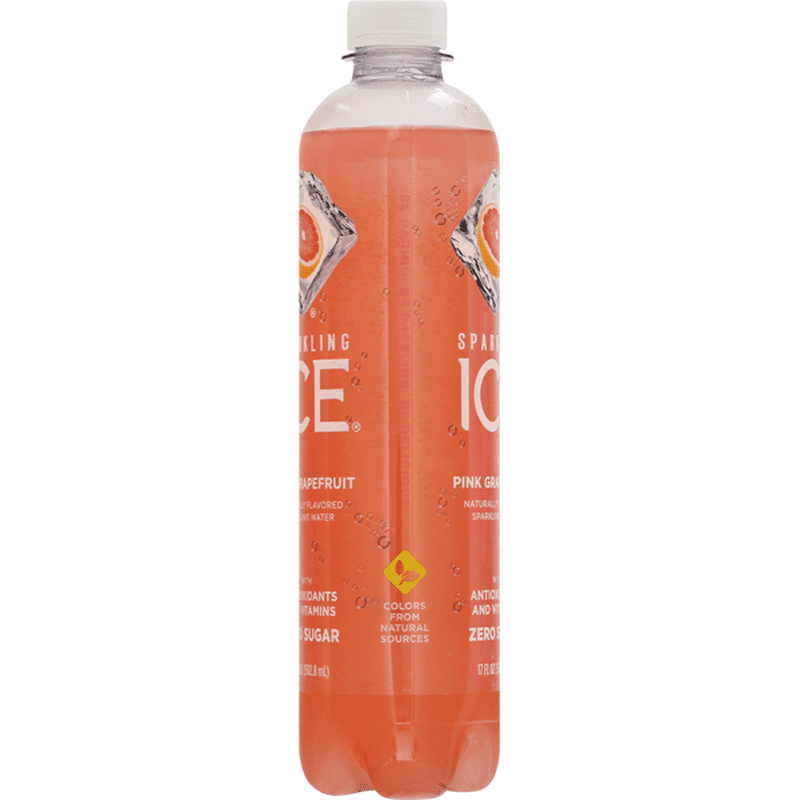 Sparkling ICE Sparkling Water, Zero Sugar, Pink Grapefruit (17 fl oz