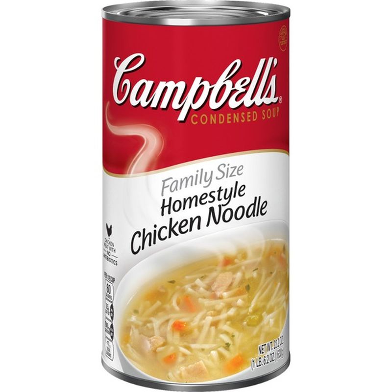 Campbell's® Homestyle Chicken Noodle Soup (22.2 oz) - Instacart