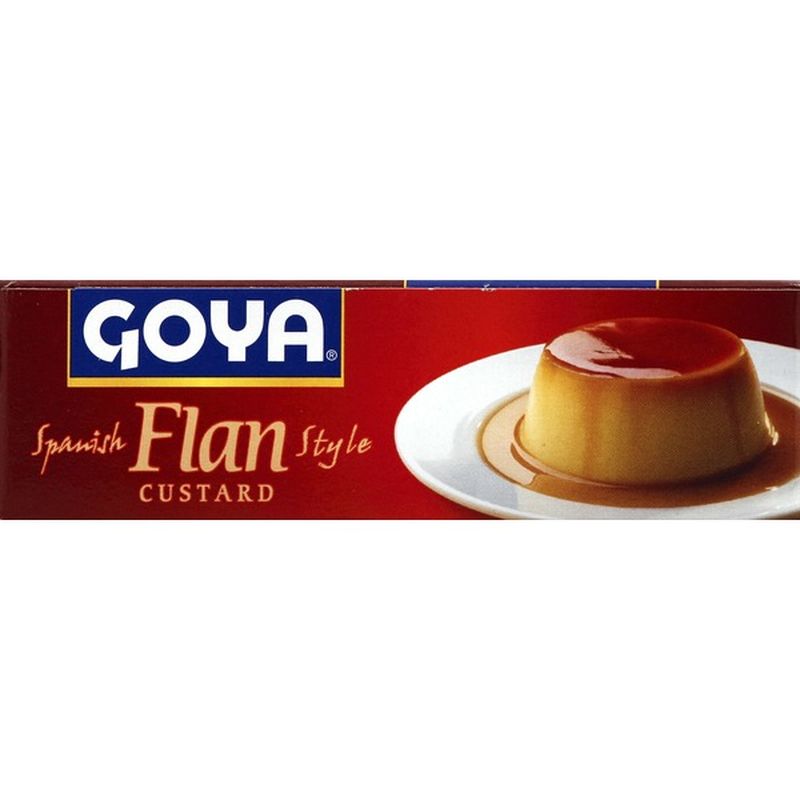 Goya Flan Custard, Spanish Style with Caramel (5.5 oz) from Smart ...