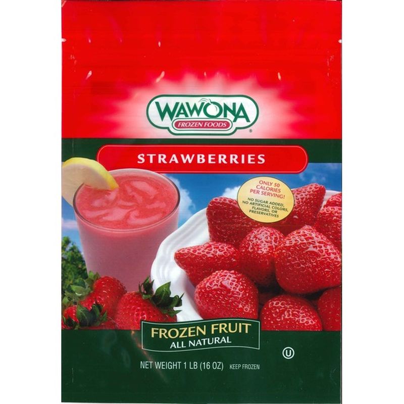 Wawona Frozen Foods Whole Strawberries (16 oz) - Instacart