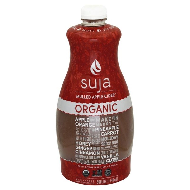 Suja Apple Cider, Mulled, Organic (59 oz) from Costco Instacart