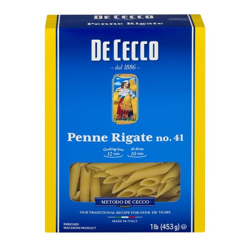 De Cecco Penne Rigate, No. 41 (1 lb) Instacart