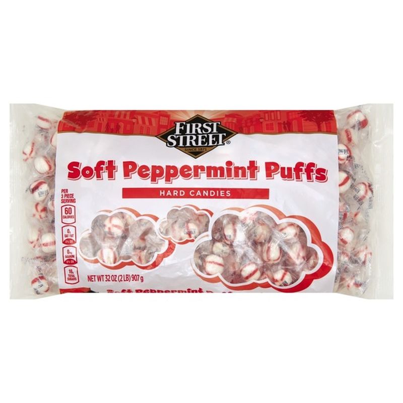 First Street Soft Peppermint Puffs Hard Candies (32 oz) Instacart