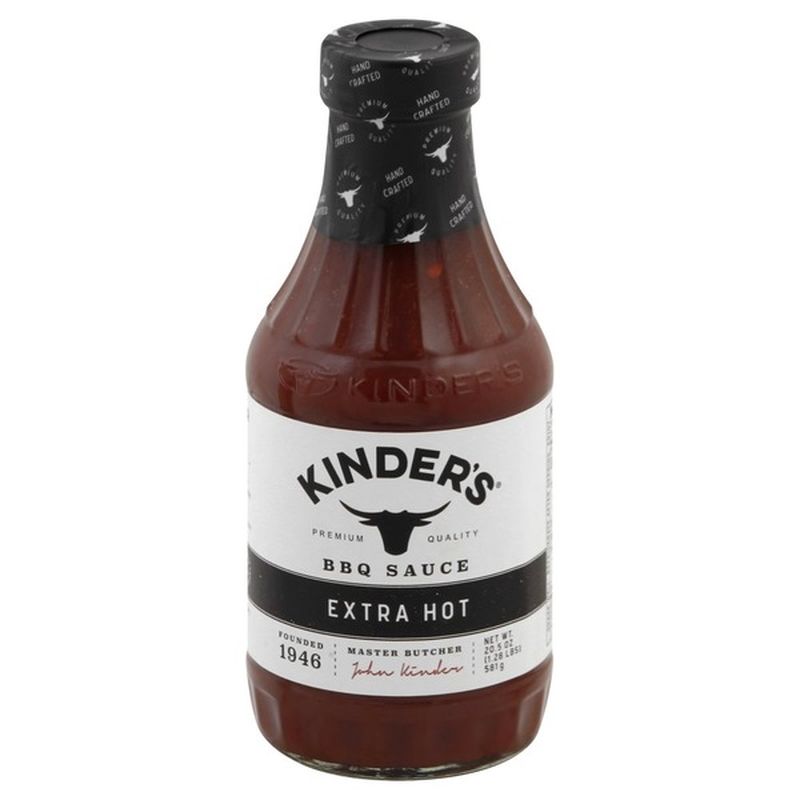 Kinder's BBQ Sauce, Extra Hot (20.5 oz) from Stater Bros. - Instacart