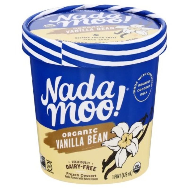 NadaMoo! Organic Vanilla Bean Frozen Dessert