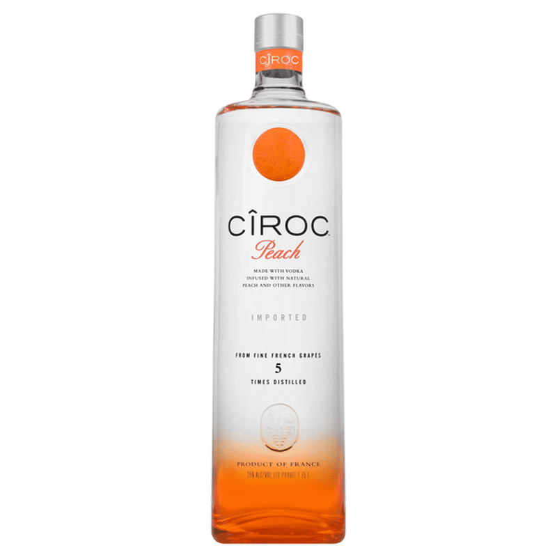 Ciroc Peach, , 70 Proof (Made with Vodka Infused with Natural Flavors